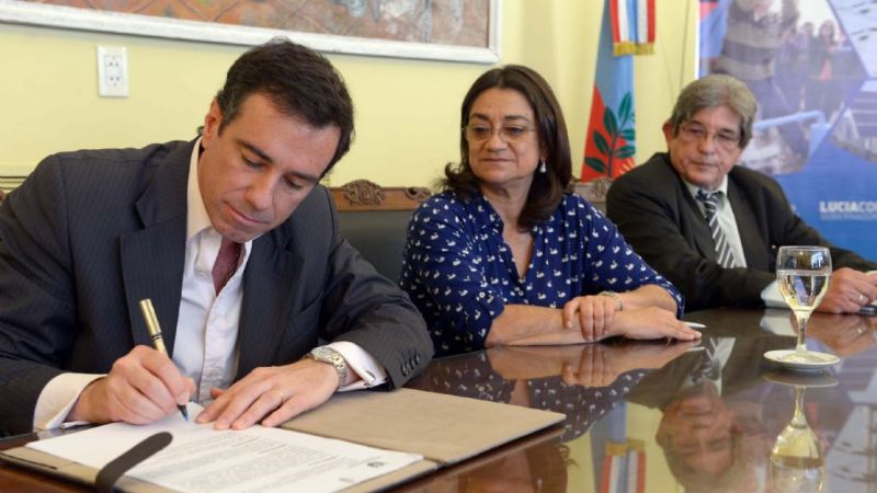 Convenio para abastecer de gas natural a centros asistenciales y una escuela de Recreo