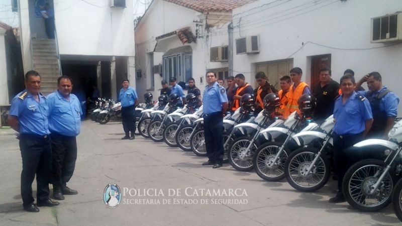 Distribuyeron el nuevo parque automotor