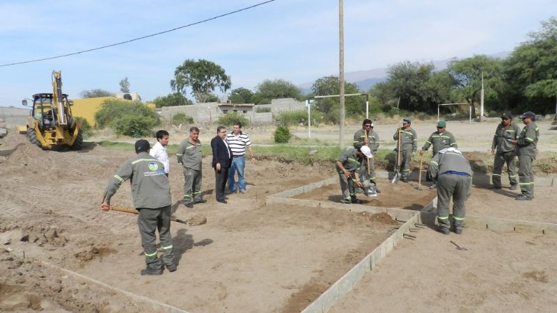 Un 80 por ciento de avance en la Av. Manuel Navarro