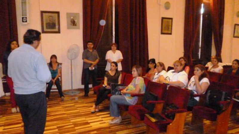 Capacitaron a docentes, jóvenes y talleristas CAJ en producción audiovisual