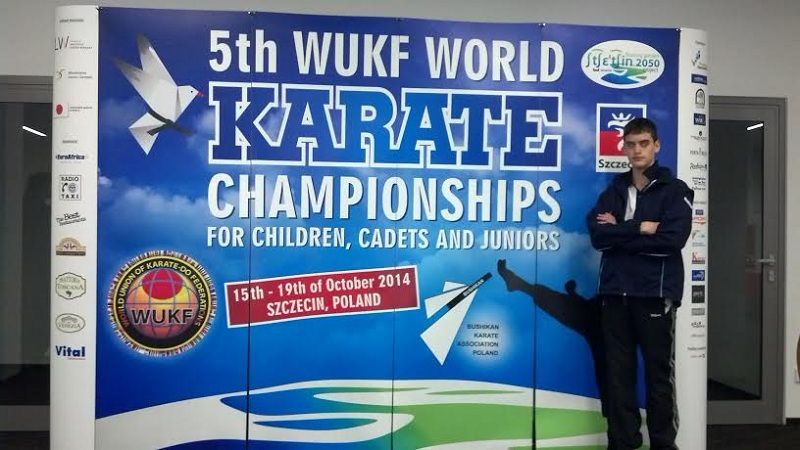 Alumnos del “Pía” en el Mundial Junior de Karate, en Polonia