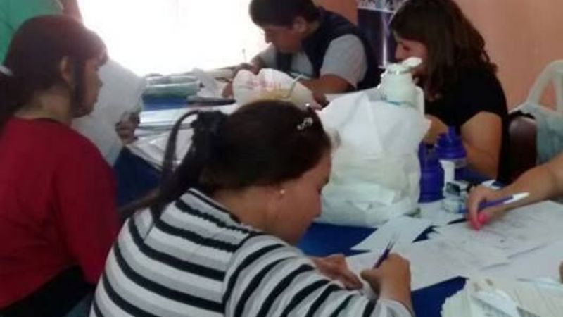 Fuerte presencia de Desarrollo Social de Nación en Recreo