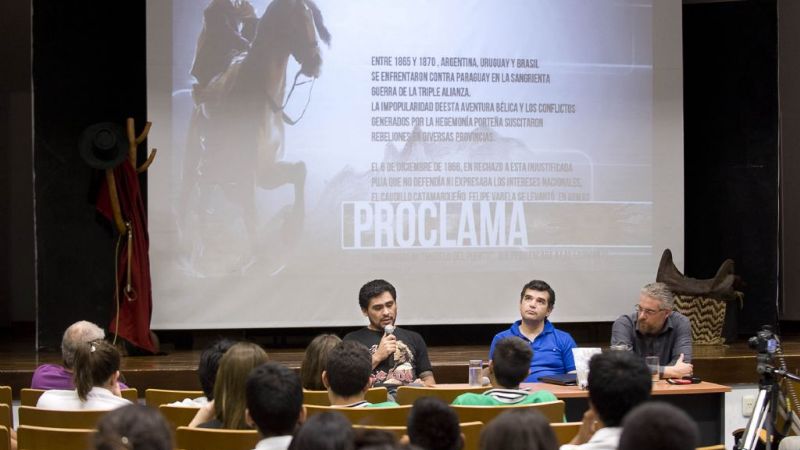 La historia de Felipe Varela, contada en lenguajes atractivos para los jóvenes