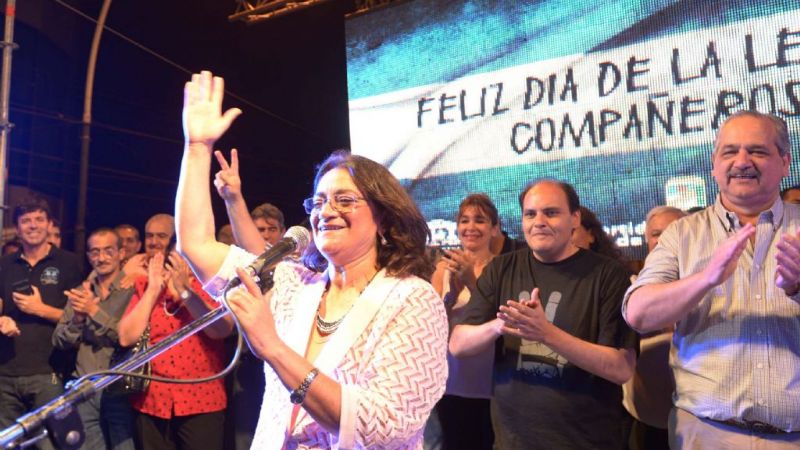 Lucía dijo que si no hay Paso habrá internas en el PJ