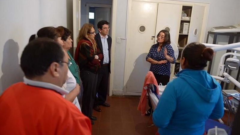 La Gobernadora recorrió obras y dialogó con vecinos de Fray M. Esquiú