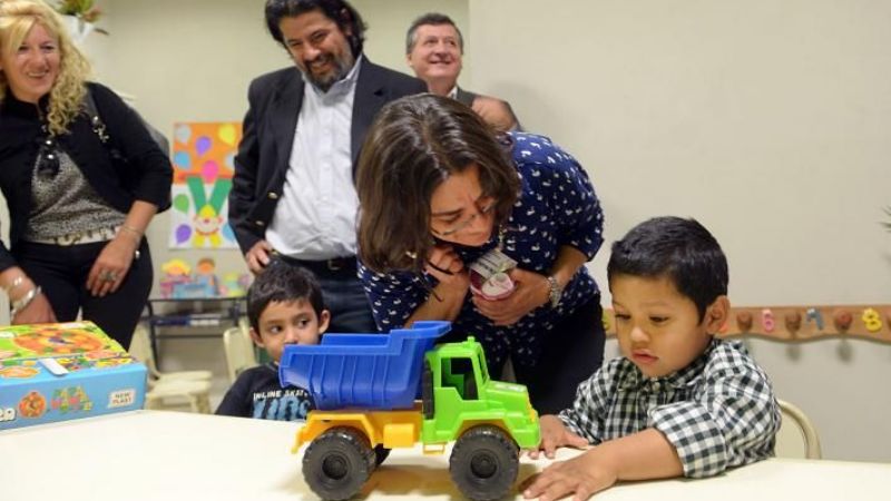 Lucía inauguró el primer jardín maternal de la provincia