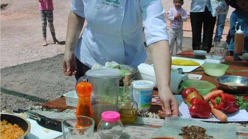 Chef María Elena, embajadora turística en Italia