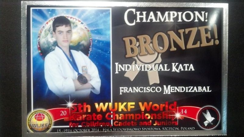 Karateca catamarqueño campeón en Polonia