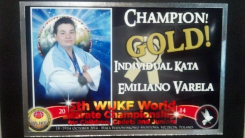 Karateca catamarqueño campeón en Polonia