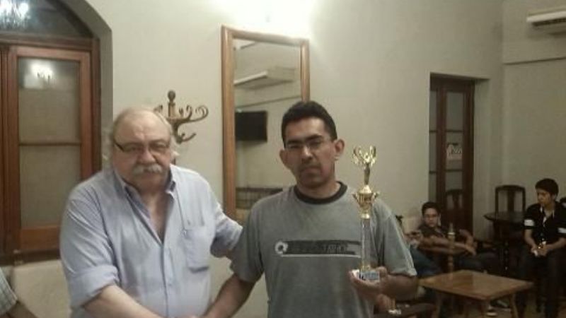 Sergio Carrizo ganó la 7ª Fecha del Ajedrez “Blitz”