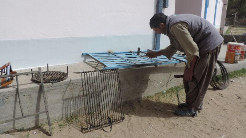 León Mendoza visitó La Hoyada
