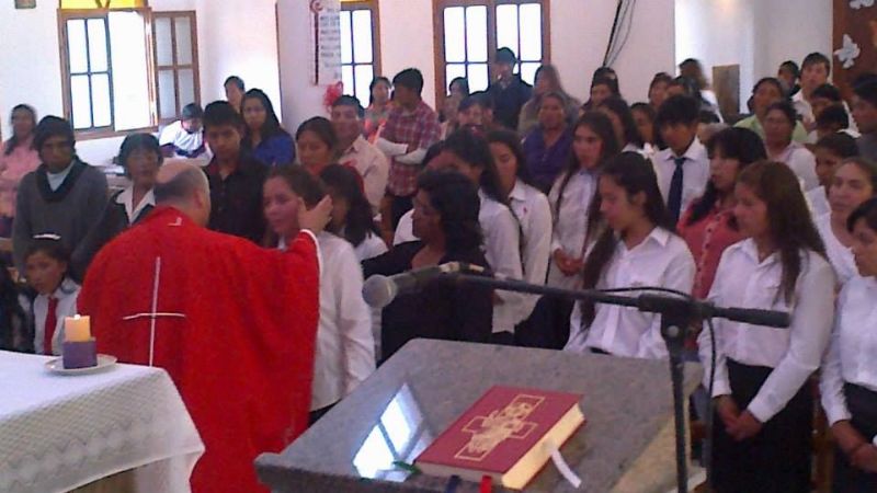 Más de 50 chicos recibieron la Confirmación en comunidades de la parroquia de Hualfín