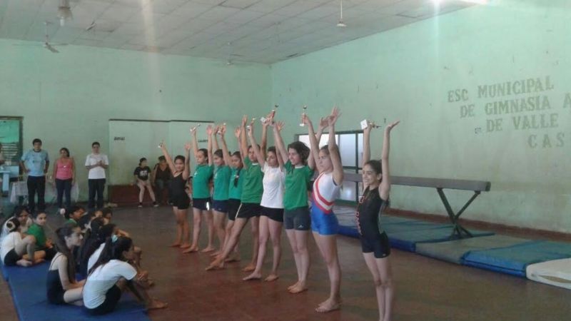 Exitosa jornada deportiva de Gimnasia Artística