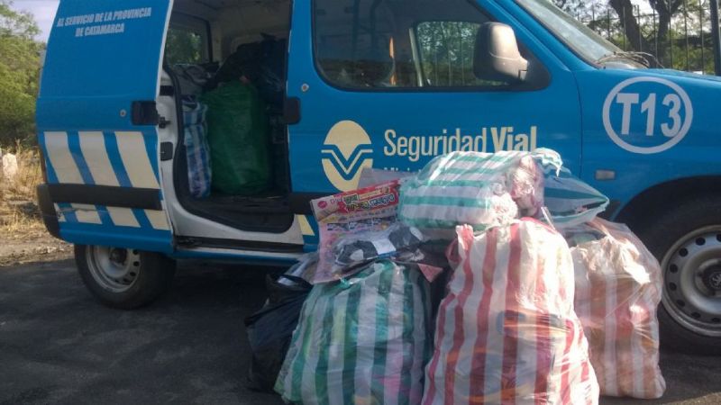 Secuestran ropa, calzados y juguetes en la ruta 38