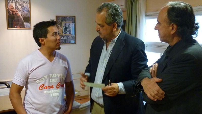 Entregaron aporte para una panadería familiar