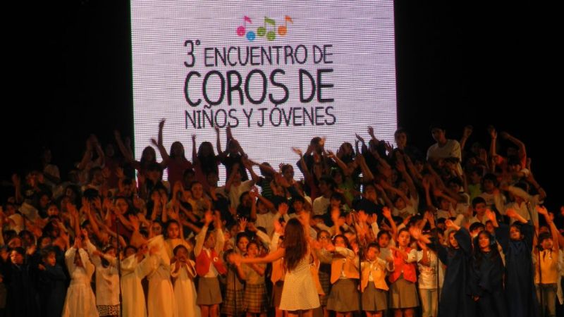 Exitoso Tercer Encuentro Interprovincial de Coros de Niños y Jóvenes
