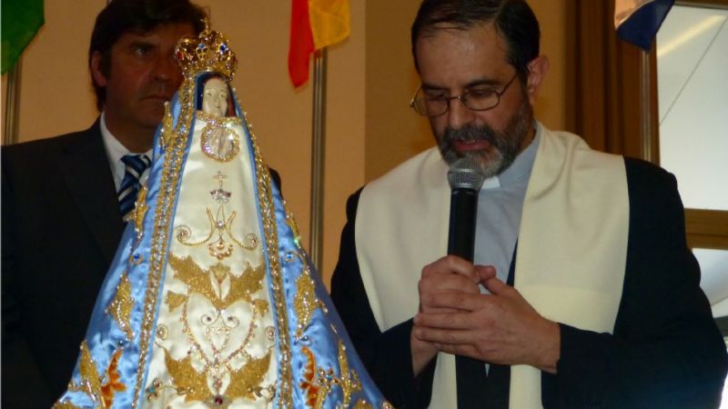 La imagen de la Virgen del Valle fue entronizada en la FIT