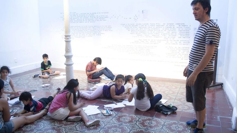 El Museo de Bellas Artes se llenó de dibujos infantiles
