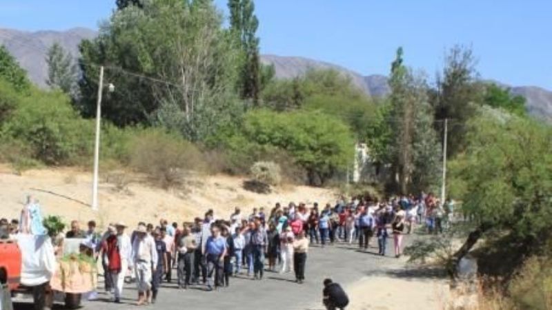 Fiesta patronal en Medanito