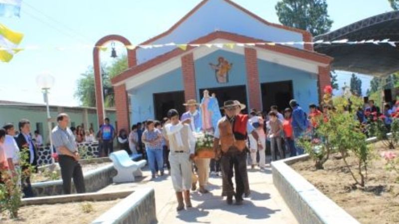 Fiesta patronal en Medanito