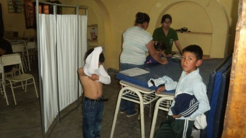 “Lleguemos al Barrio” brindó asistencia sanitaria en Tinogasta