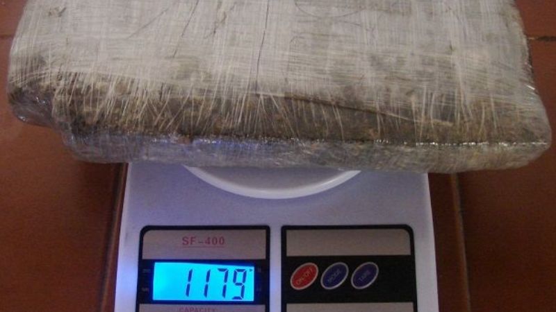 Secuestran 1 kilo de marihuana y 200 gramos de cocaína