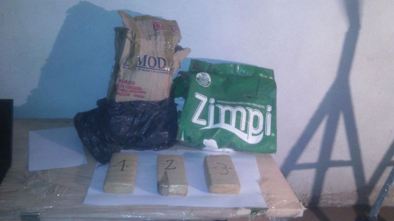 Incautaron marihuana en Villa Eumelia