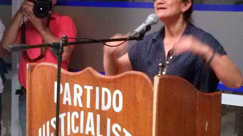 “Néstor no se murió, Néstor no se murió…”, sonó en el PJ