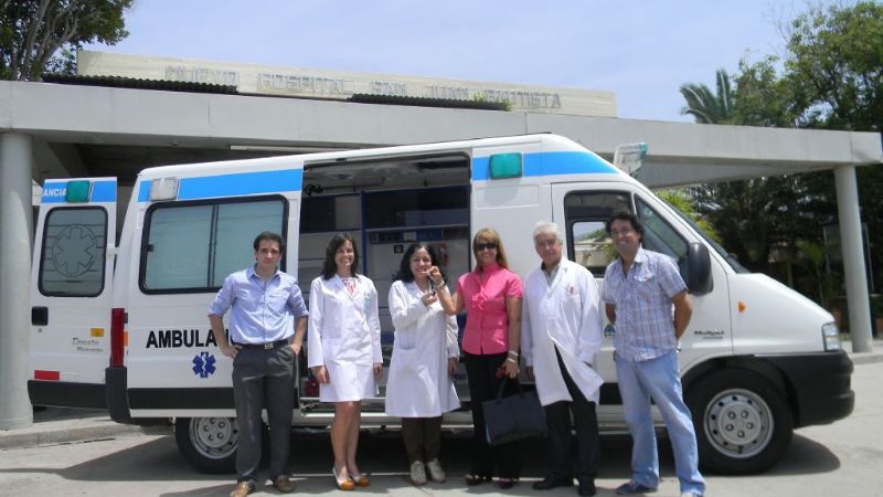 Nueva ambulancia para el Hospital San Juan Bautista