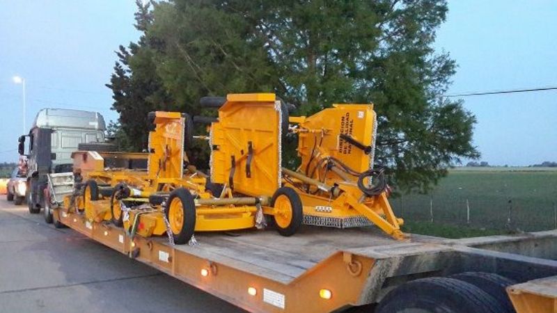 Vialidad Nacional adquirió 5 desmalezadoras de banquinas