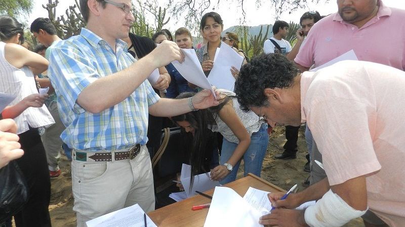 Entrega de terrenos en el "Portal del Norte"