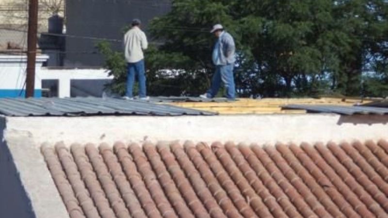 Colocan el techo al museo de Santa María