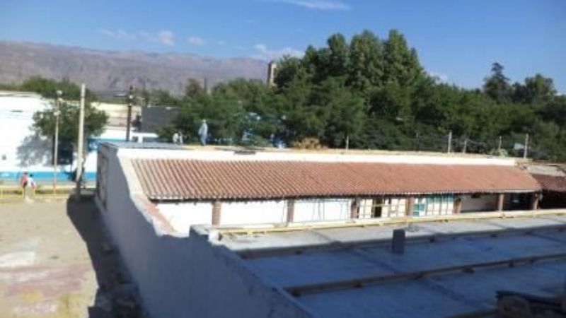 Colocan el techo al museo de Santa María