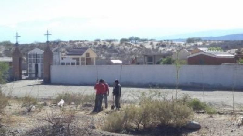 Completan mejoras en el cementerio municipal