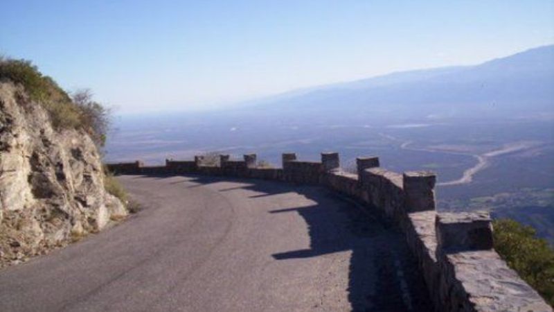 Cierre transitorio de la Cuesta El Portezuelo