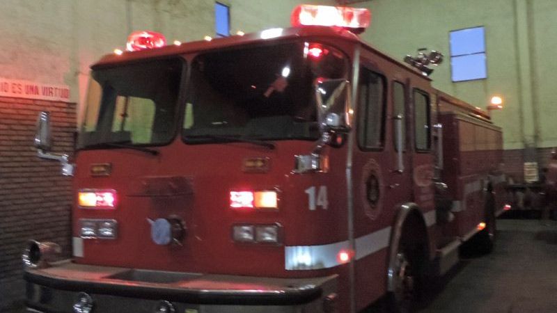 Entrega oficial de las llaves de la nueva autobomba