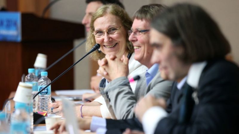 Una argentina en la Unión Matemática Internacional