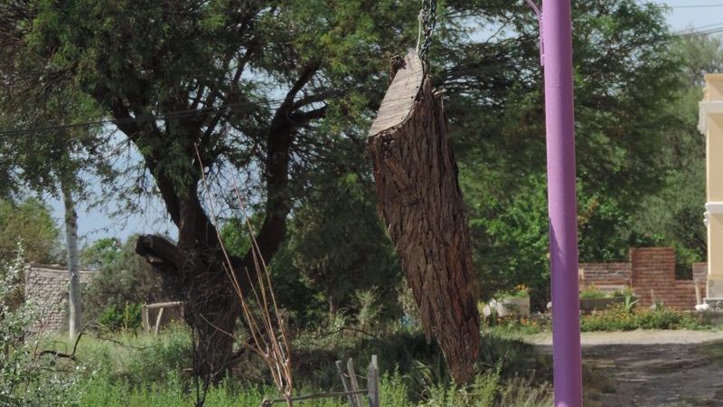 Destrozos en la Placita Feliz