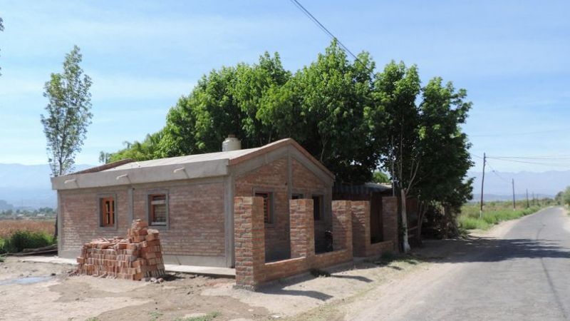 Avanza la construcción de la posta sanitaria en Lampacito