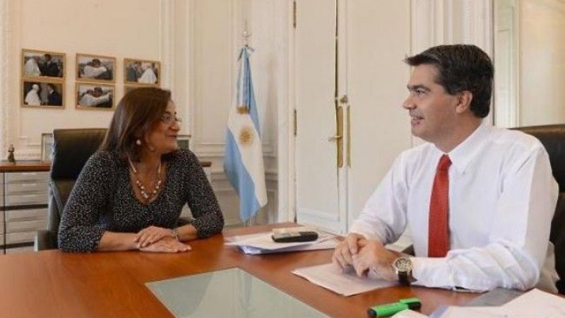 Capitanich y Kirchner el lunes en Catamarca