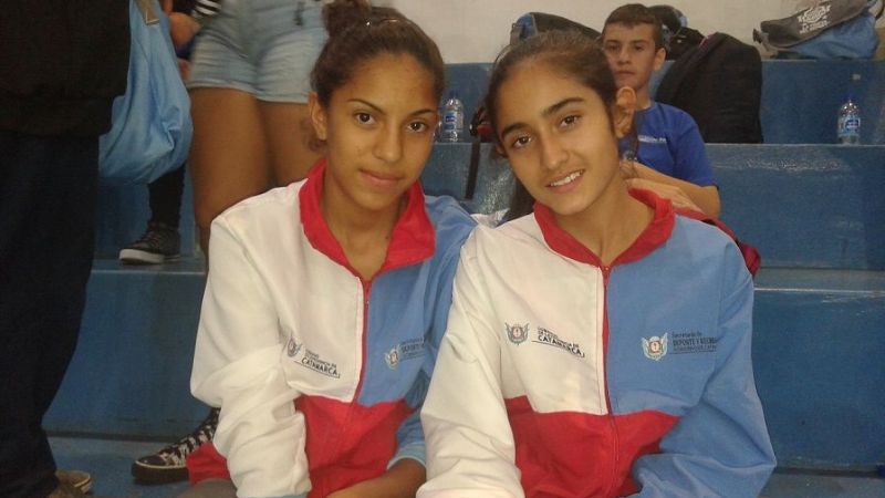 Dos luchadoras a la final