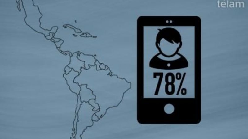 El 78% de los jóvenes en América Latina tiene un smartphone