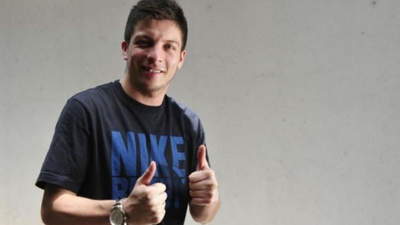 Damián Córdoba festeja 14 años de carrera