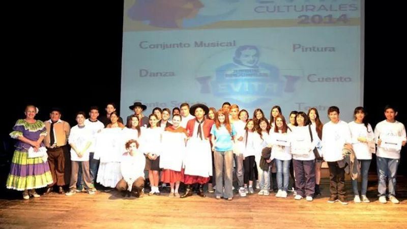 Ganadores de la instancia municipal de Juegos Evita