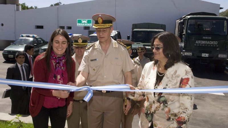 Corpacci y Rodríguez inauguraron instalaciones del Escuadrón Núcleo Catamarca