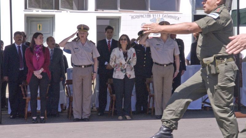 Corpacci y Rodríguez inauguraron instalaciones del Escuadrón Núcleo Catamarca