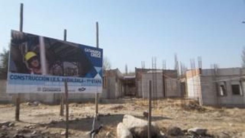 Notable avance en la obra del IES