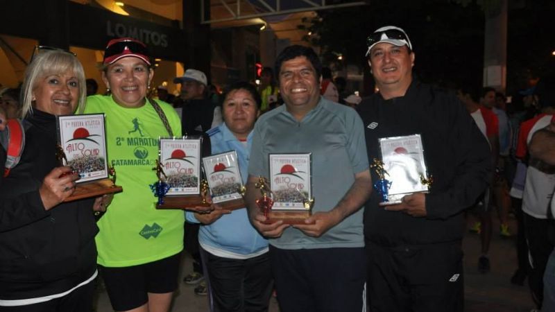 La marcha atlética se sumó a la fiesta de Alto del Solar