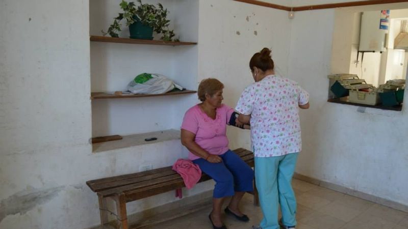 Móvil de Salud en barrios de Valle Viejo