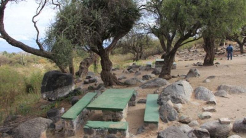 Mejoras en el camping de Caspinchango